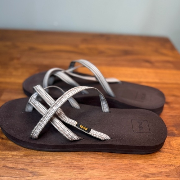 Teva Olowahu Flip Flop Sandal Quick Dry Vegan Size 11 - Picture 5 of 8